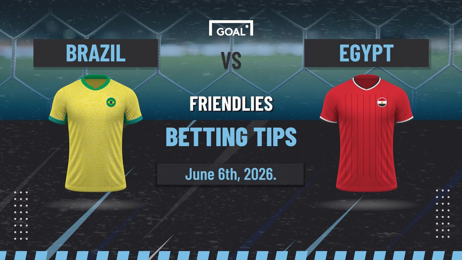 Brazilia vs Egipt: Pariem pe goluri în Cleveland
