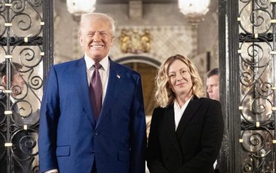 Meloni, sus în sondaje după despărțirea de Trump