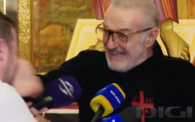 Becali, după lovirea jurnalistului: „Nu”