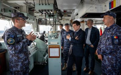 Nicușor Dan la dana unde a explodat drona. NATO convoacă ședință pe securitatea Mării Negre