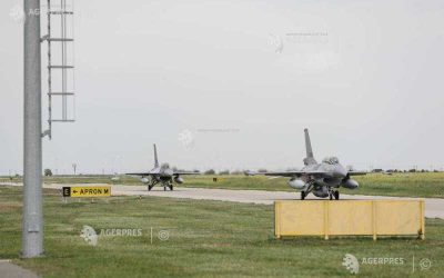 Călărași: Avioane F-16 zboară duminică deasupra orașului
