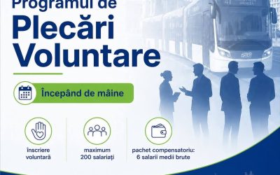 Directorul STB anunță lansarea programului de plecări voluntare
