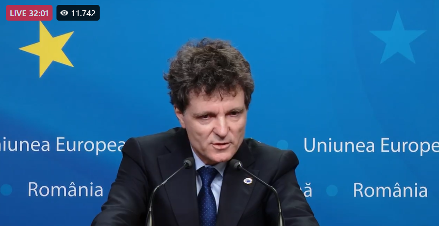 Nicușor Dan: România, onorată să primească biroul unei bănci de apărare