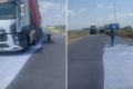 Centura Brănești: Ultimul strat de asfalt, lucrări spre final