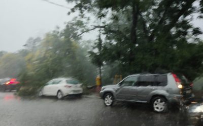 Furtună cod portocaliu în București, coduri galbene vizând și alte județe