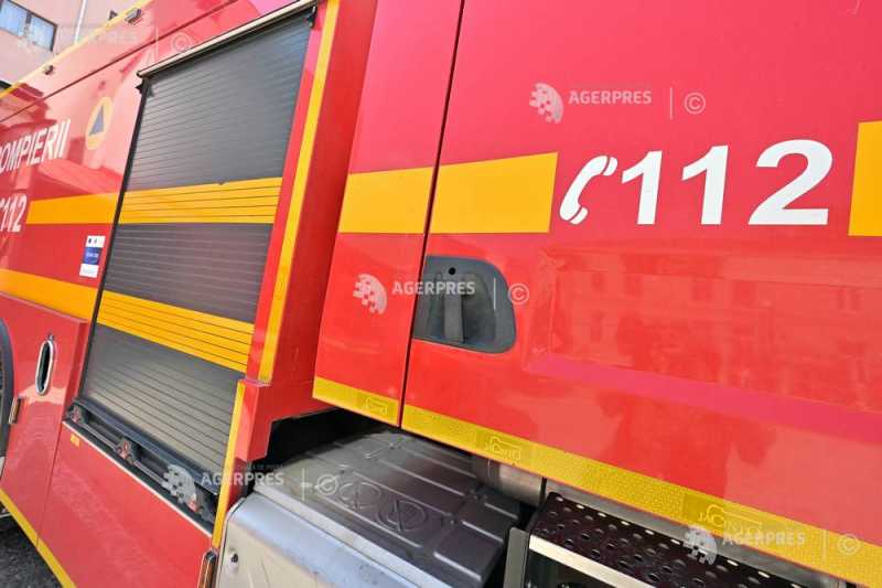 Brașov: Șoferul pe trotuar, 50 ani; cauză medicală posibilă