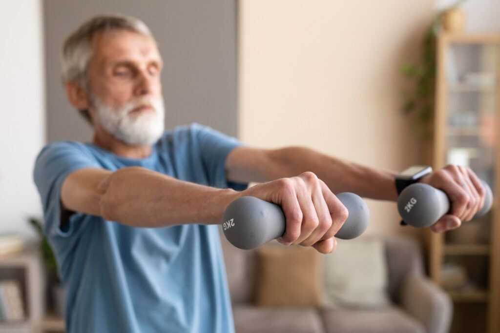 Tensiune arterială: 4 exerciții, acasă, minute puține