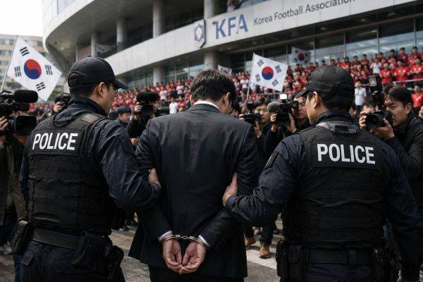 Raid la Federația de Fotbal din Coreea de Sud