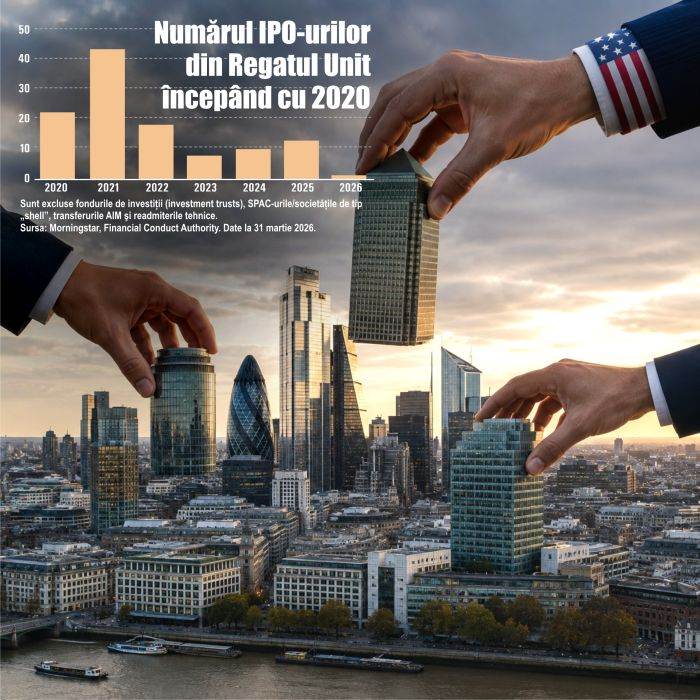 Londra pierde pe bursă: Brexitul a accelerat declinul