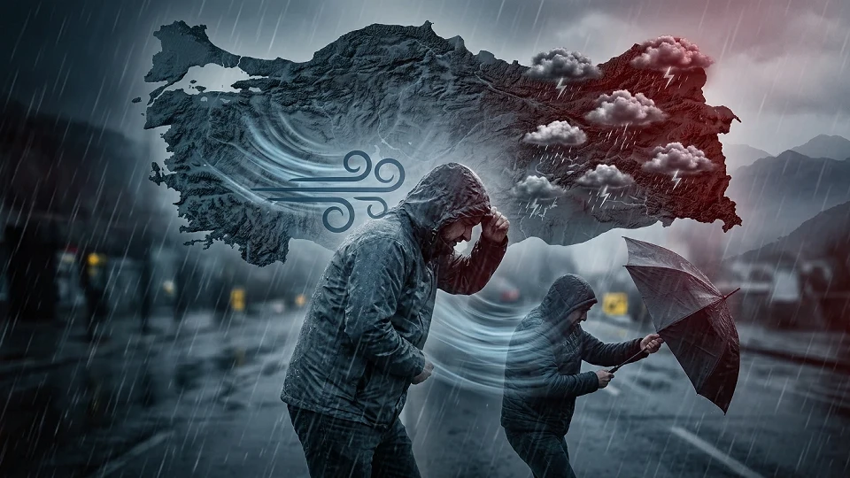Alertă meteo: Vânt puternic și ploi torențiale în toată țara