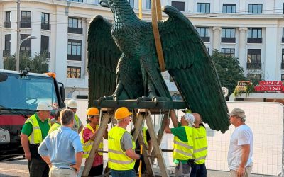 București: Simbolul dispărut revine pe Palatul Universității