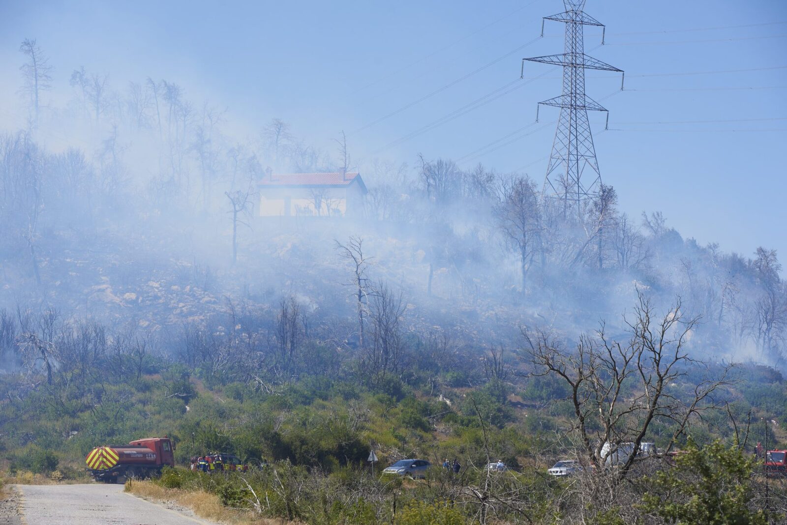 MAE: Niciun român, afectat de incendiile din Grecia