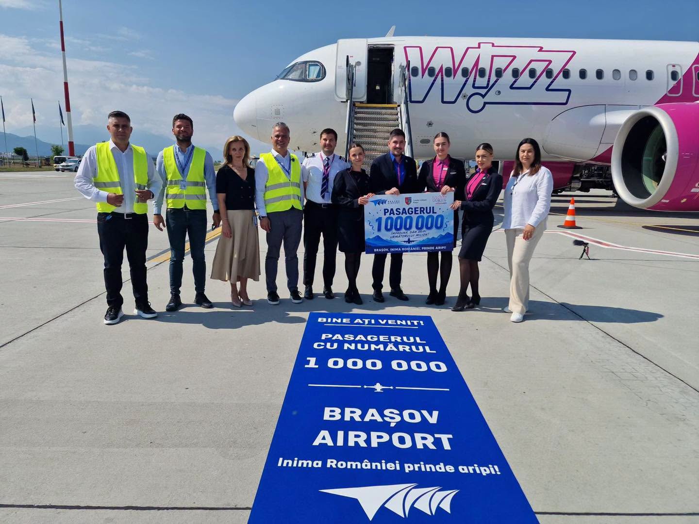 Brașov-Ghimbav: Un milion de pasageri, un record