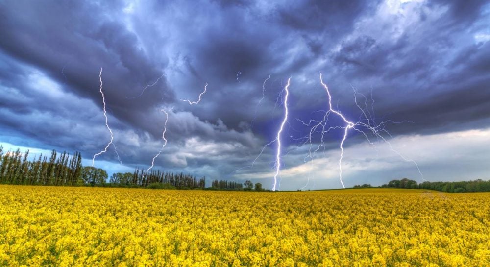 Alertă meteo: Ucraina, lovită de furtuni după caniculă