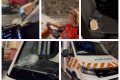 Ambulanță din judet, atacată cu topoarele pe motiv că „fură copii” – VIDEO