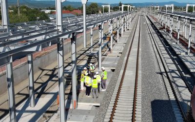 Cluj-ORADEA. Electrificare CFR, aproape gata. Ce zboară peste 74%