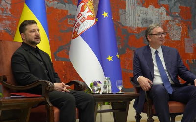 Zelenski la Belgrad: Dialog cu Vucic, în inima alianței cu Rusia