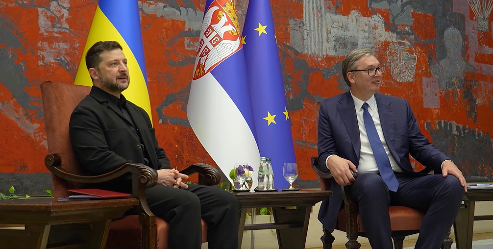 Zelenski la Belgrad: Dialog cu Vucic, în inima alianței cu Rusia