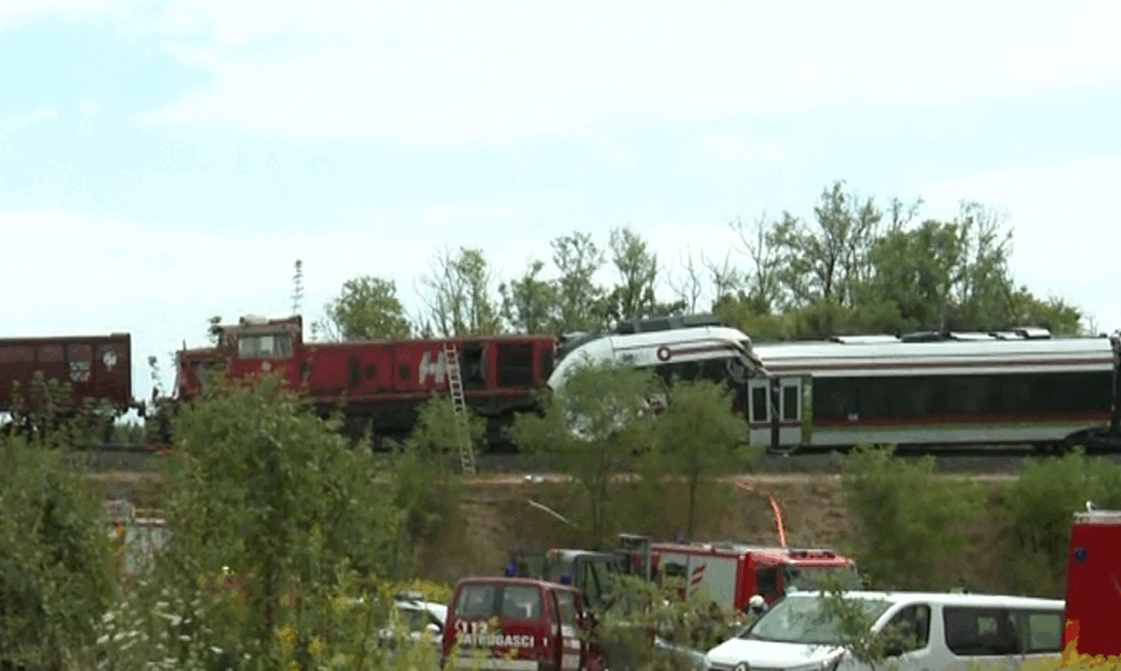 Accident grav în Croația: Tren pasageri, izbit de marfar. Zeci de răniți