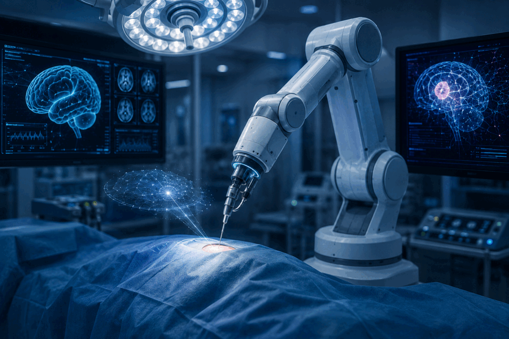 AI revoluționează neurochirurgia: Prima operație cerebrală din lume