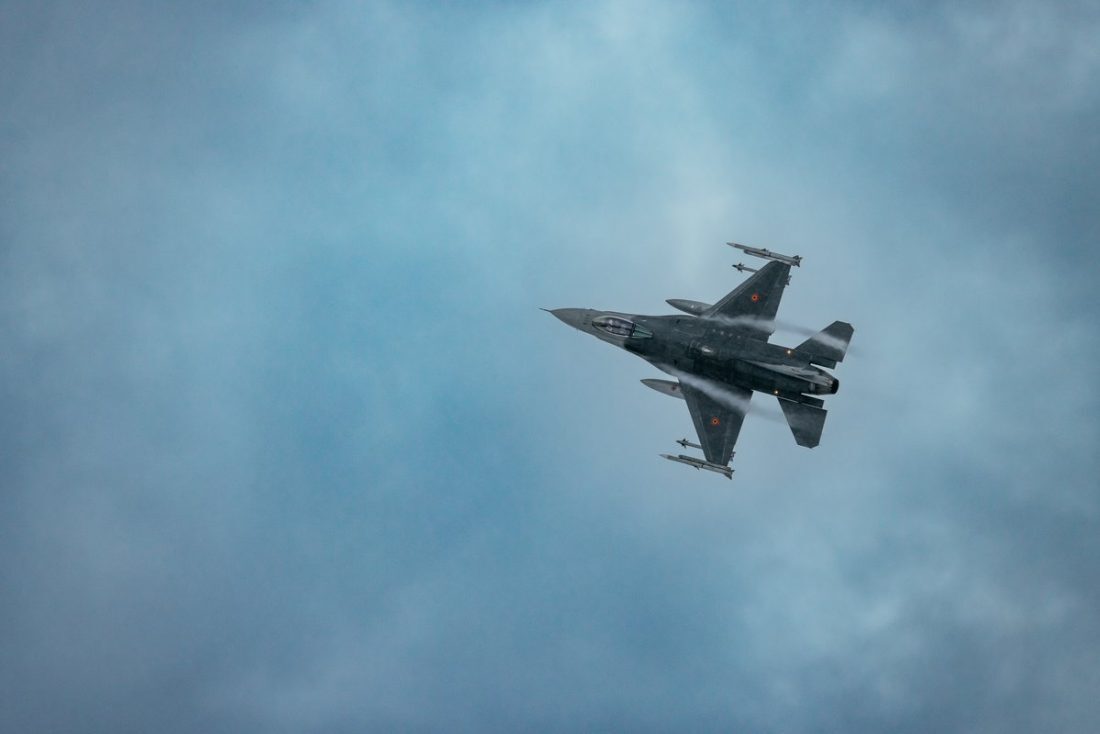 F-16 prăbușit în Turcia, pilotul s-a salvat