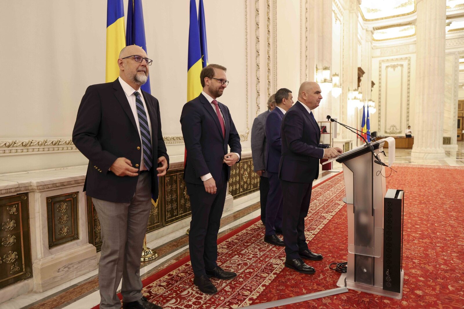 Grindeanu, Bolojan, Fritz, Kelemen Hunor la Cotroceni pentru salarii bugetari