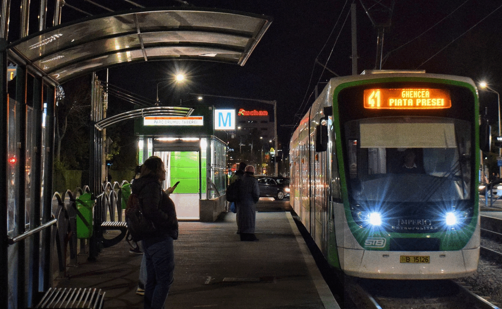 Linia 41, blocată în București, înlocuită de autobuze