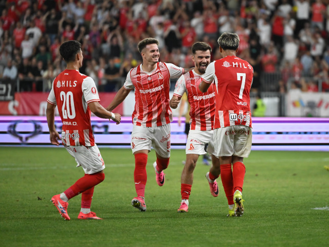 Dinamo, recital de goluri pe Arcul de Triumf. Voluntari, învins la scor