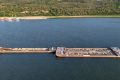 Cernavodă: Două barje scufundate, operațiune în desfășurare