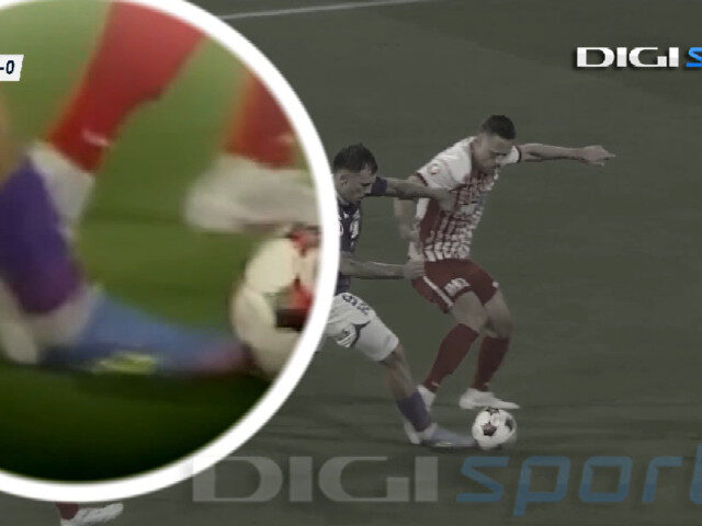 Balaj, verdict dur la UTA – Rapid: Penalty și roșu suplimentar