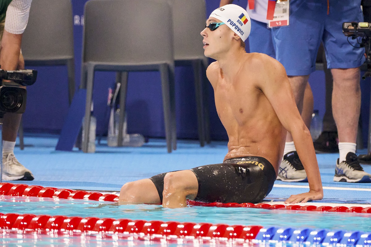 Popovici, semifinale la Europene 2026 la 200m liber, al 4-lea timp