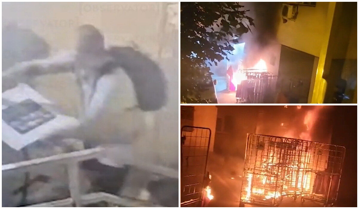 Piromanul terorizează orașul: 3 incendii în mai puțin de o oră