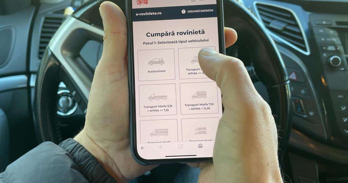 Rovinieta și TollRo: CNAIR anunță când începe noul sistem de tarifare rutieră. Ce se schimbă pentru transportatori