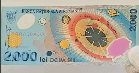 Bancnota de 2000 de lei din 1999, colecție rară. Cât costă acum