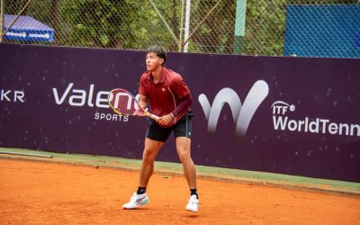 Martín Vergara avanza con autoridad en el M15 de Asunción - Tenis
