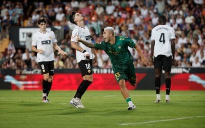 Betis, victorie chinuită cu Valencia