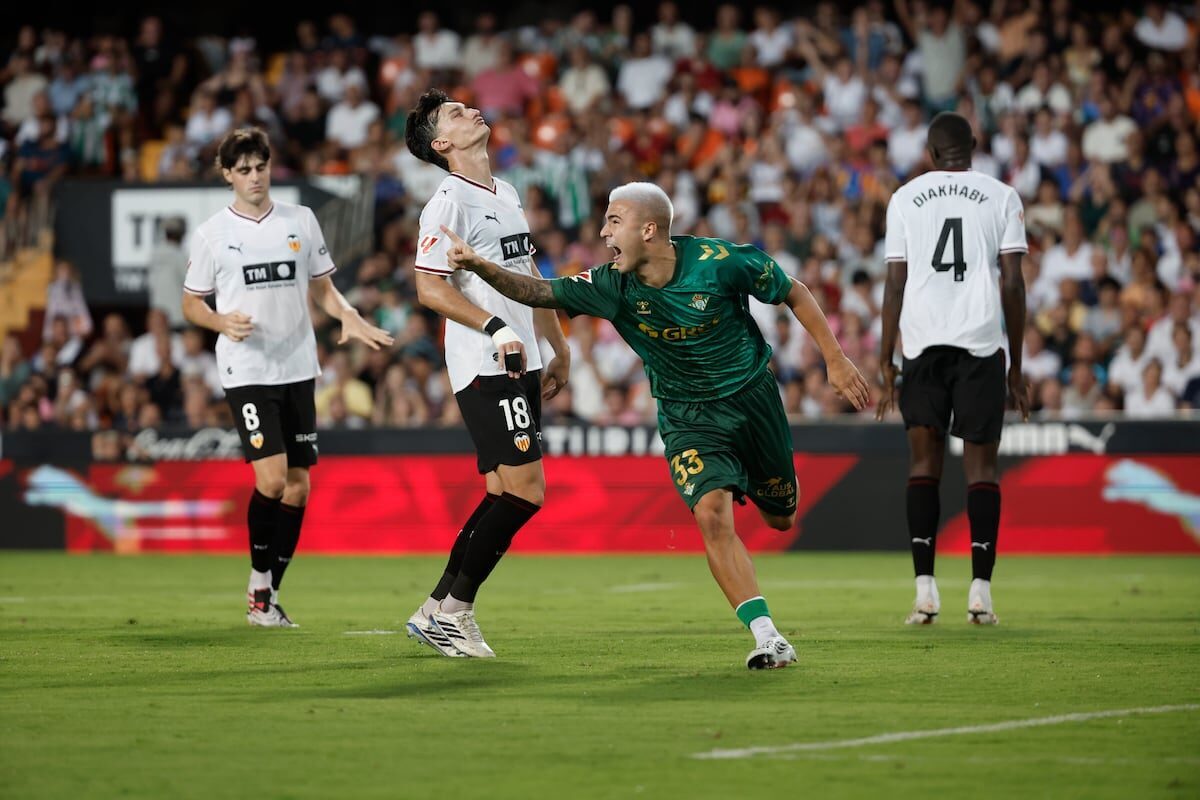 Betis, victorie chinuită cu Valencia