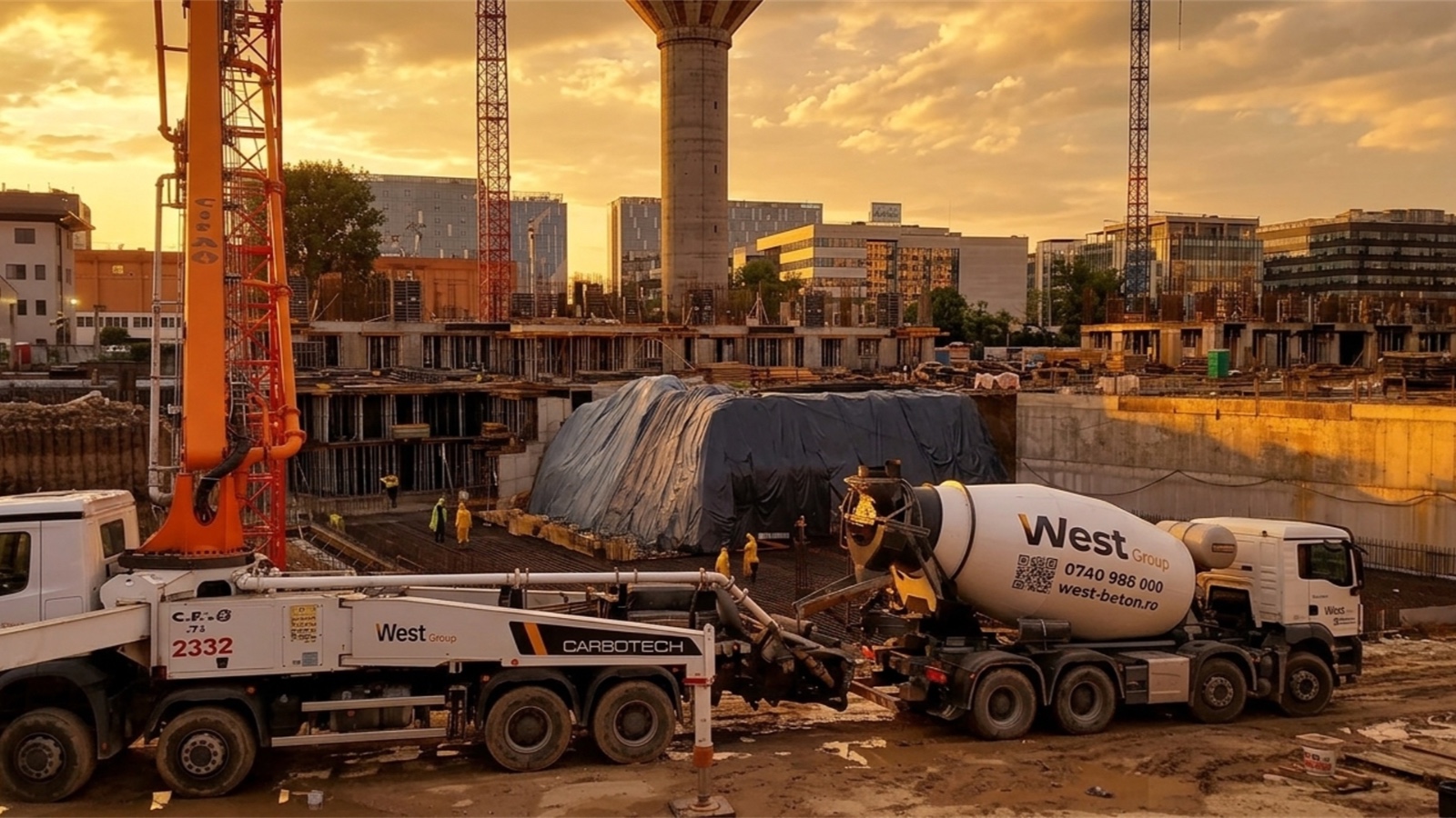 West Group: 43 mil. € în H1 2026, proiecte majore în construcții