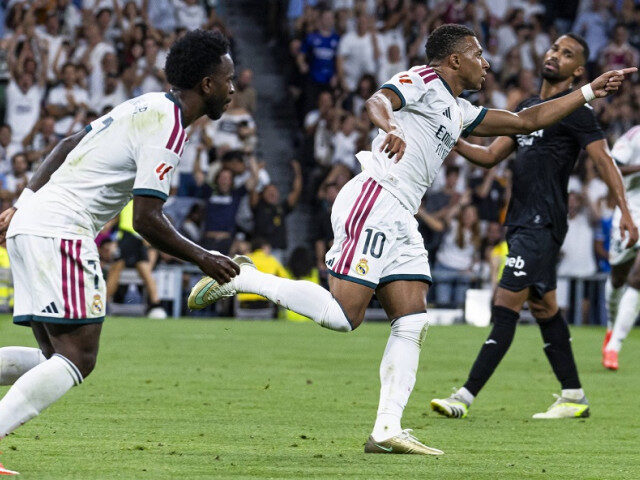 Real Madrid s-a impus, Vinicius a marcat după dubla lui Mbappe