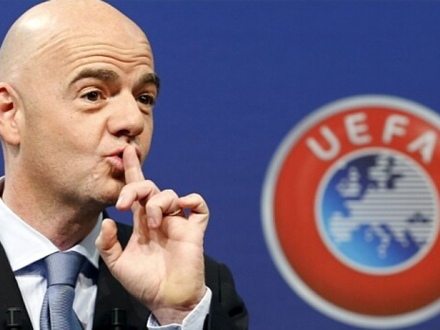 UEFA îl pune la zid pe Infantino