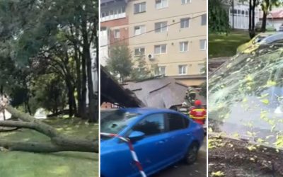 Furtună devastatoare: Inundații, acoperișuri smulse și mașini distruse
