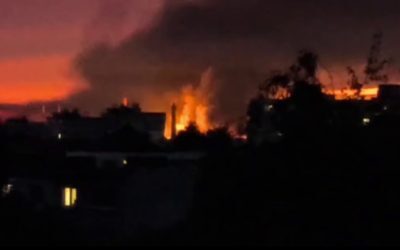 Drone ucrainene vizează a cincea oară rafinăria Afipski. ȘI Novoshakhtinsk, lovită