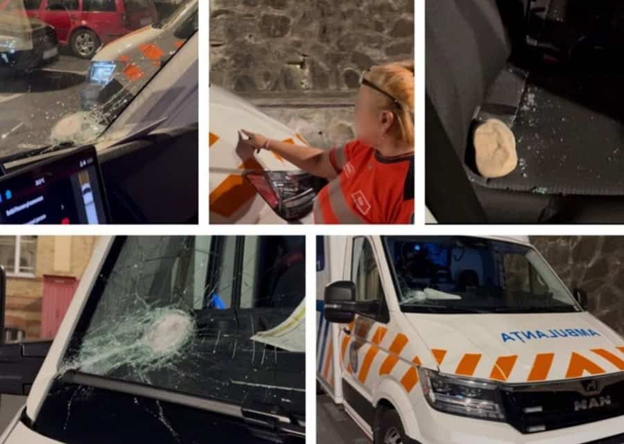 Ambulanță atacată cu pietre și topoare din cauza zvonurilor pe TikTok