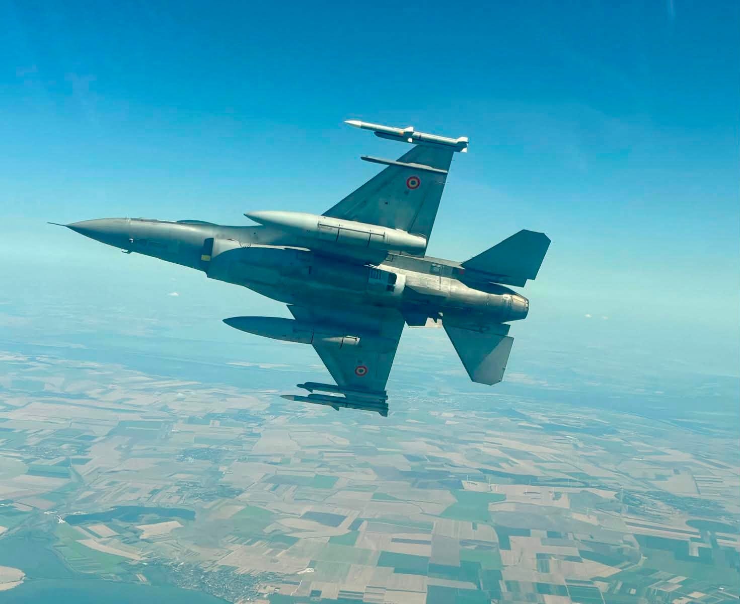 Alertă Tulcea: Obiect aerian neidentificat, interceptat de F-16