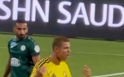 Ronaldo, furie maximă pe teren! Certă copiii și-a intrat la vestiare