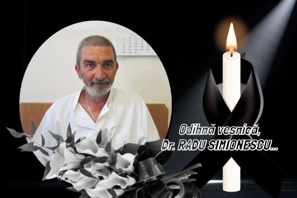 Buzău: Sănătatea pierde un medic. Drum lin, Dr. RADU SIMIONESCU