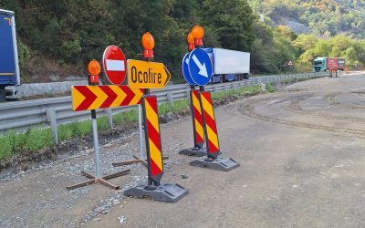 Valea Oltului blocată! Traficul deviat pe DN7 până la final de an