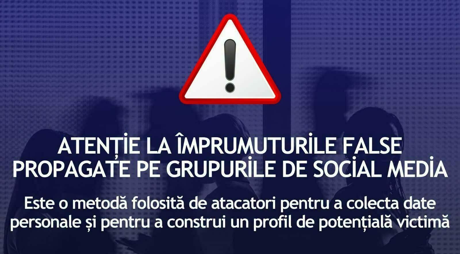 Escrocii fură date: Creditări false pe Facebook și WhatsApp
