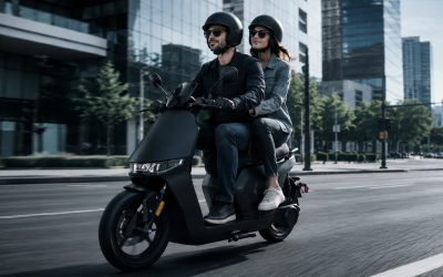 Scuter electric, 90 km/h: Mașina de oraș costă 3.475 euro