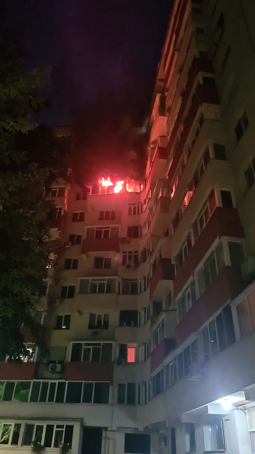 Incendii în București: Bărbat reținut lângă Iuliu Maniu